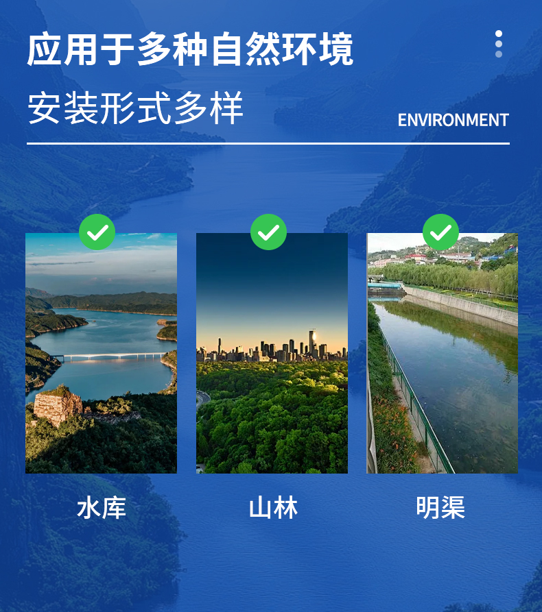 水土流失监测设备应用场景